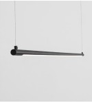 Pendant lamps over desk - Luces Exclusivas BUGA Pendant LED 20W 1400lm 3000K black LE41354 - product 2
