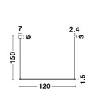 Pendant lamps over desk - Luces Exclusivas BUGA Pendant LED 20W 1400lm 3000K black LE41354 - product 5