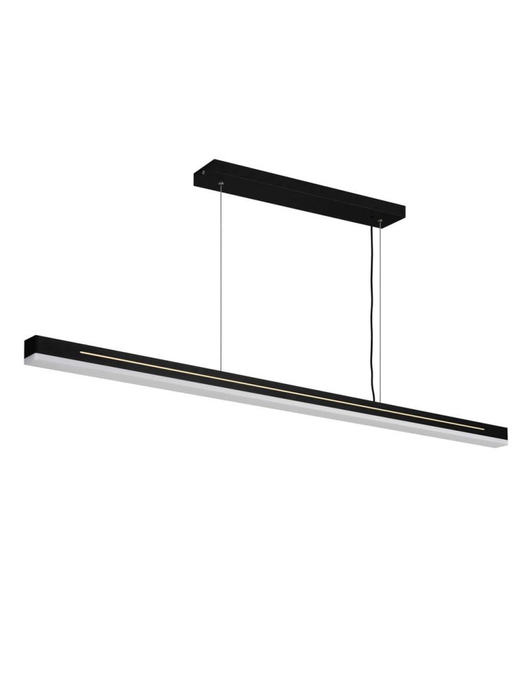 Pendant lamps over the island - NORDLUX SKYLAR LED Pendant Lamp Aluminum Black 2113003003 - product kolory-swiatla.pl 3