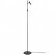 NORDLUX OMARI Lampa Podłogowa LED Metal Czarny 2112254003
