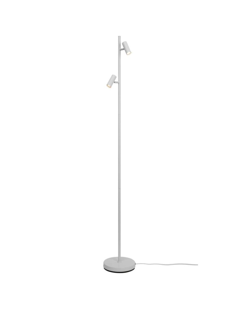 Floor lamps for reading - NORDLUX OMARI LED Metal Floor Lamp White 2112254001 - product kolory-swiatla.pl 1