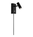 Wall lamps for bedrooms - NORDLUX OMARI Wall lamp LED metal wall lamp Black 2112231003 - product 1