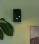 Wall lamps for bedrooms - NORDLUX OMARI Wall lamp LED metal wall lamp Black 2112231003 - product 5