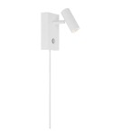 Wall lamps for bedrooms - NORDLUX OMARI Wall lamp LED metal wall lamp White 2112231001 - product 1