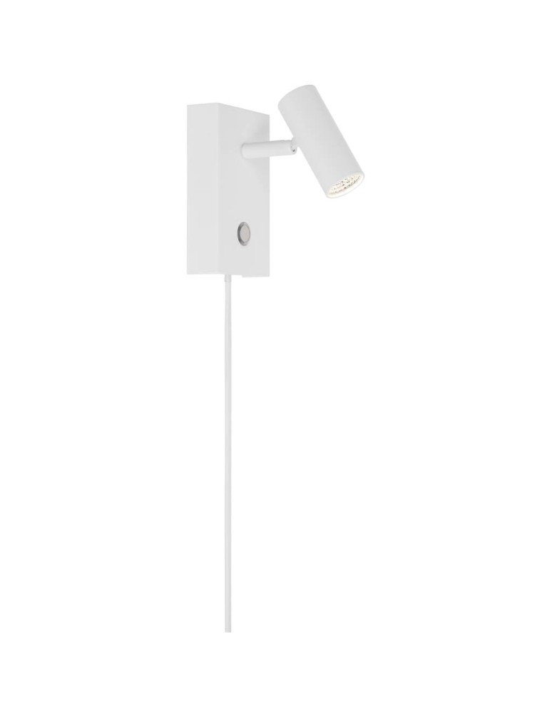 Wall lamps for bedrooms - NORDLUX OMARI Wall lamp LED metal wall lamp White 2112231001 - product kolory-swiatla.pl 1