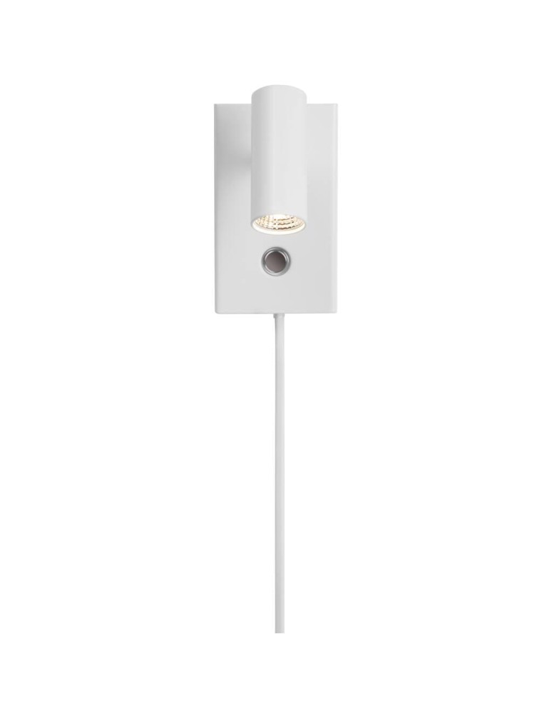 Wall lamps for bedrooms - NORDLUX OMARI Wall lamp LED metal wall lamp White 2112231001 - product kolory-swiatla.pl 3