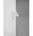 Wall lamps for bedrooms - NORDLUX OMARI Wall lamp LED metal wall lamp White 2112231001 - product 4