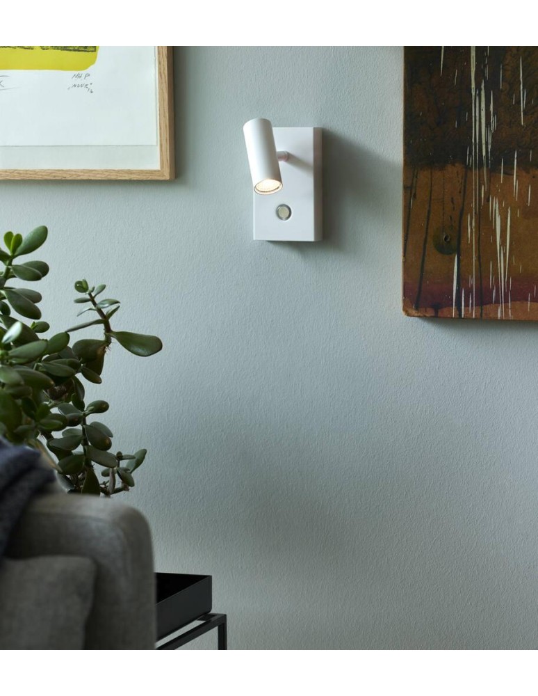 Wall lamps for bedrooms - NORDLUX OMARI Wall lamp LED metal wall lamp White 2112231001 - product kolory-swiatla.pl 5