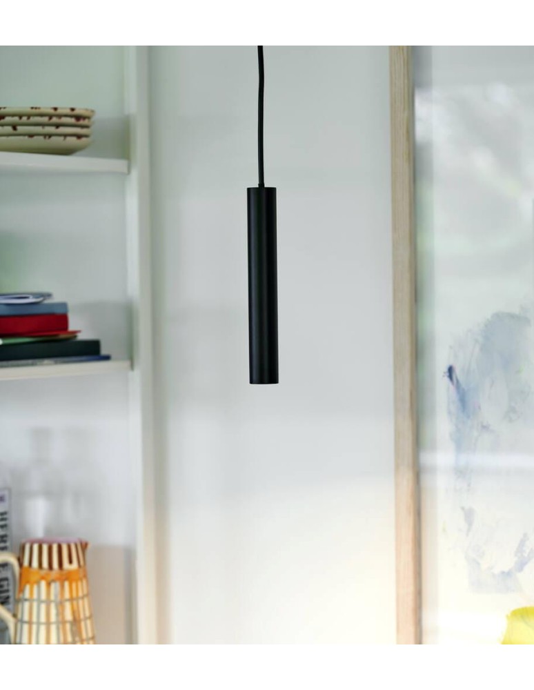 Pendant tube lamps - NORDLUX OMARI LED Metal Pendant Lamp Black 2112213003 - product kolory-swiatla.pl 4