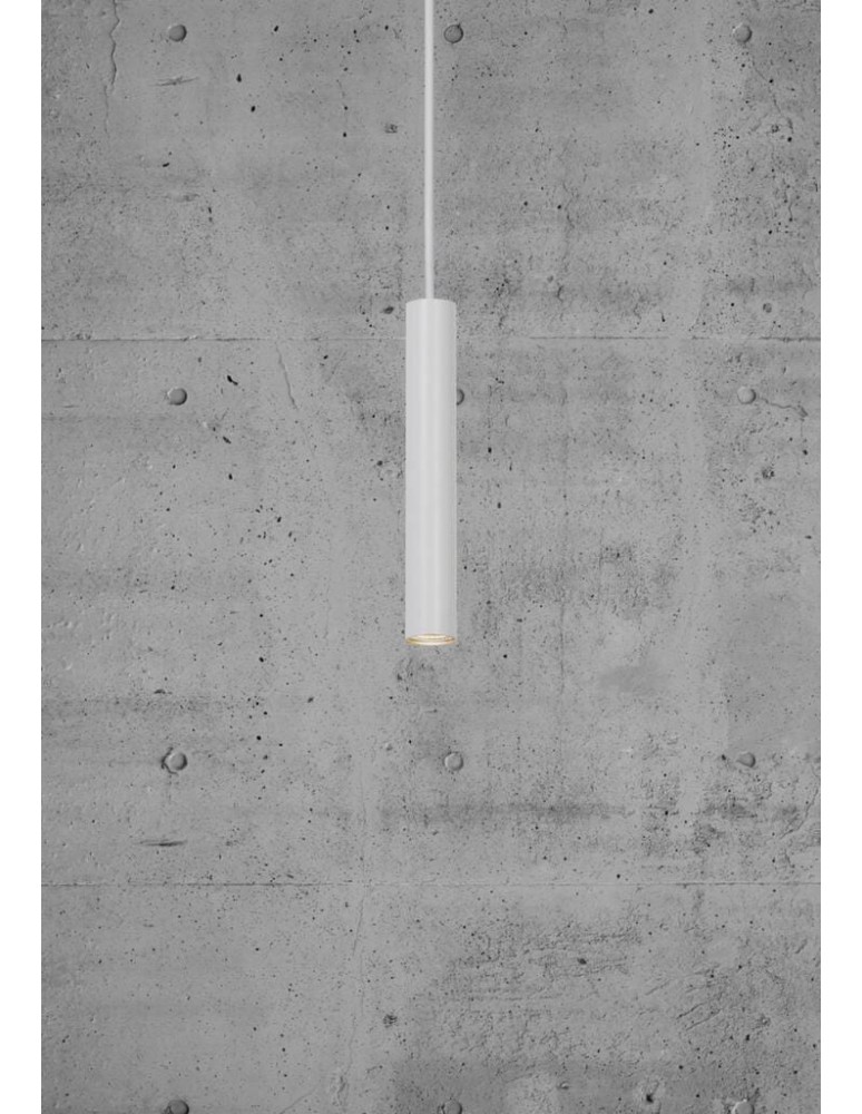 Pendant tube lamps - NORDLUX OMARI LED Metal Pendant Lamp White 2112213001 - product kolory-swiatla.pl 3