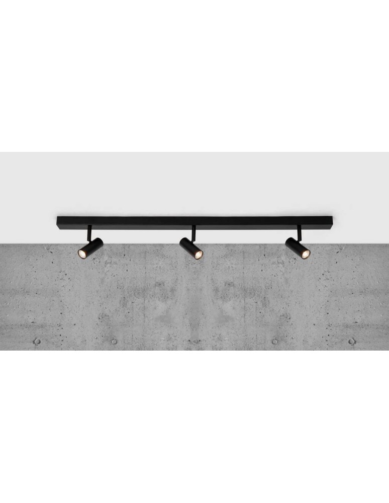 Adjustable ceiling lamps - spots - NORDLUX OMARI Spot LED Metal Ceiling Lamp Black 2112193003 - product kolory-swiatla.pl 2