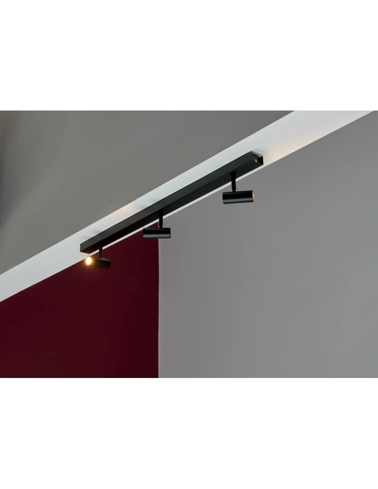 Adjustable ceiling lamps - spots - NORDLUX OMARI Spot LED Metal Ceiling Lamp Black 2112193003 - product kolory-swiatla.pl 3