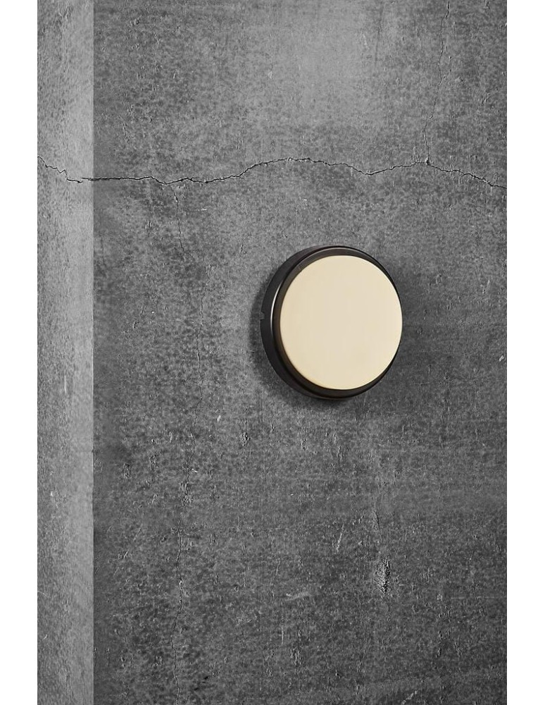 Outdoor wall lamps - NORDLUX CUBA_OUT LED Plastic Wall Lamp Black 2019161003 - product kolory-swiatla.pl 4
