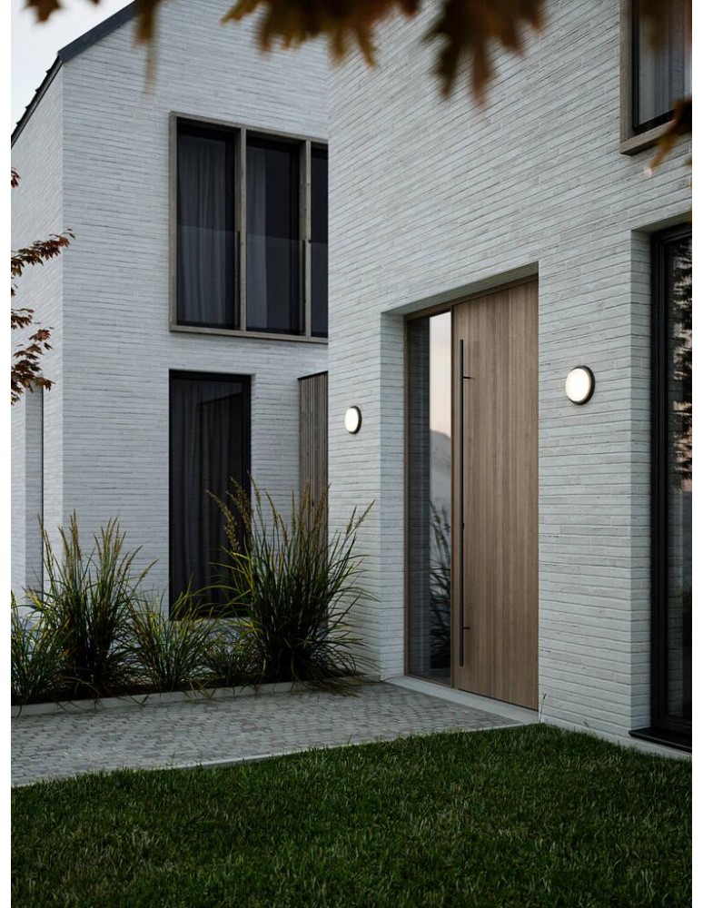 Outdoor wall lamps - NORDLUX CUBA_OUT LED Plastic Wall Lamp Black 2019161003 - product kolory-swiatla.pl 5