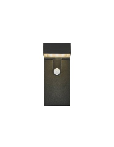 NORDLUX ALYA Solar Led Plastic Wall Lamp Black 2118231003