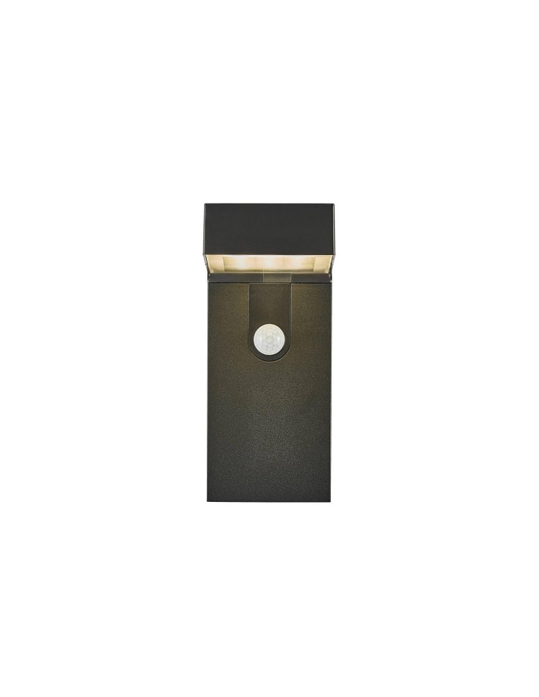 Solar lamps - NORDLUX ALYA Solar Led Plastic Wall Lamp Black 2118231003 - product kolory-swiatla.pl 1