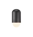 Outdoor wall lamps - NORDLUX HEKA Wall Lamp E27 15W Aluminum Black 2118211003 - product 3
