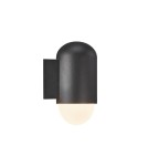 NORDLUX HEKA Lampa Ścienna E27 15W Aluminium Czarny 2118211003