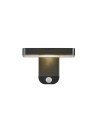 NORDLUX RICA Solar Led Plastic Wall Lamp Black 2118161003