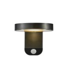 Solar lamps - NORDLUX RICA Solar Led Plastic Wall Lamp Black 2118141003 - product 1