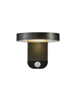 NORDLUX RICA Lampa Ścienna Solar Led Plastik Czarny 2118141003