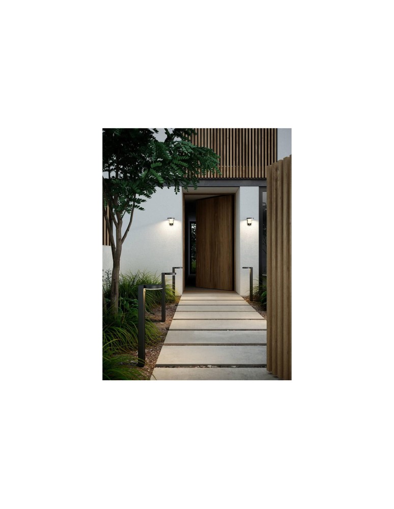 Solar lamps - NORDLUX RICA Solar Led Plastic Wall Lamp Black 2118141003 - product kolory-swiatla.pl 6