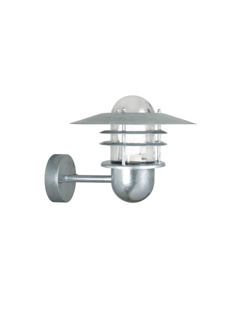 Outdoor wall lamps - NORDLUX AGGER Wall Lamp E27 60W Silver 74481031 - product kolory-swiatla.pl 1