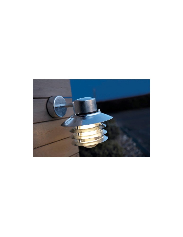 Outdoor wall lamps - NORDLUX VEJE Wall Lamp E27 60W Silver 74461031 - product kolory-swiatla.pl 2