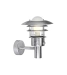 Outdoor lights with motion sensor - NORDLUX LONSTRUP Wall Lamp E27 60W Silver 71432031 - product 1