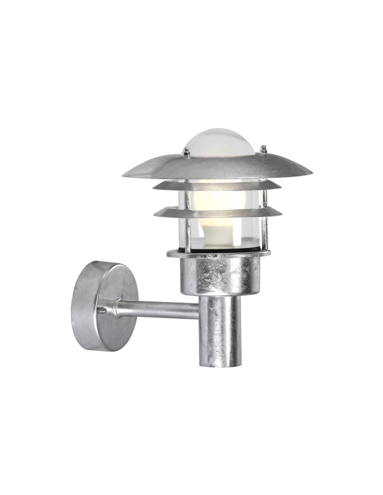 Outdoor wall lamps - NORDLUX LONSTRUP Wall Lamp E27 60W Silver 71431031 - product kolory-swiatla.pl 1