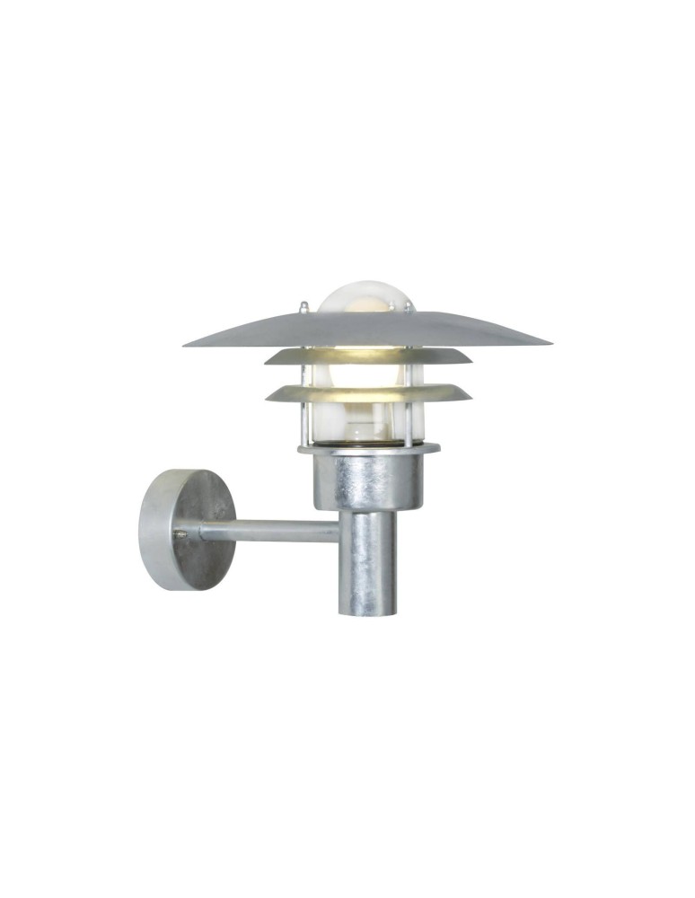 Outdoor wall lamps - NORDLUX LONSTRUP Wall Lamp E27 60W Silver 71411031 - product kolory-swiatla.pl 1