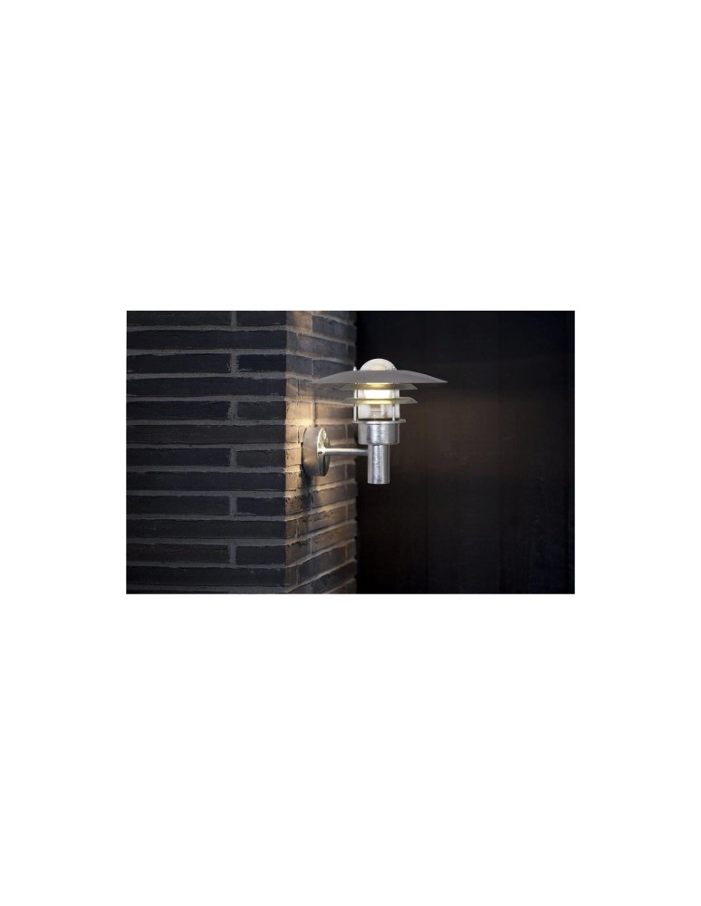 Outdoor wall lamps - NORDLUX LONSTRUP Wall Lamp E27 60W Silver 71411031 - product kolory-swiatla.pl 3
