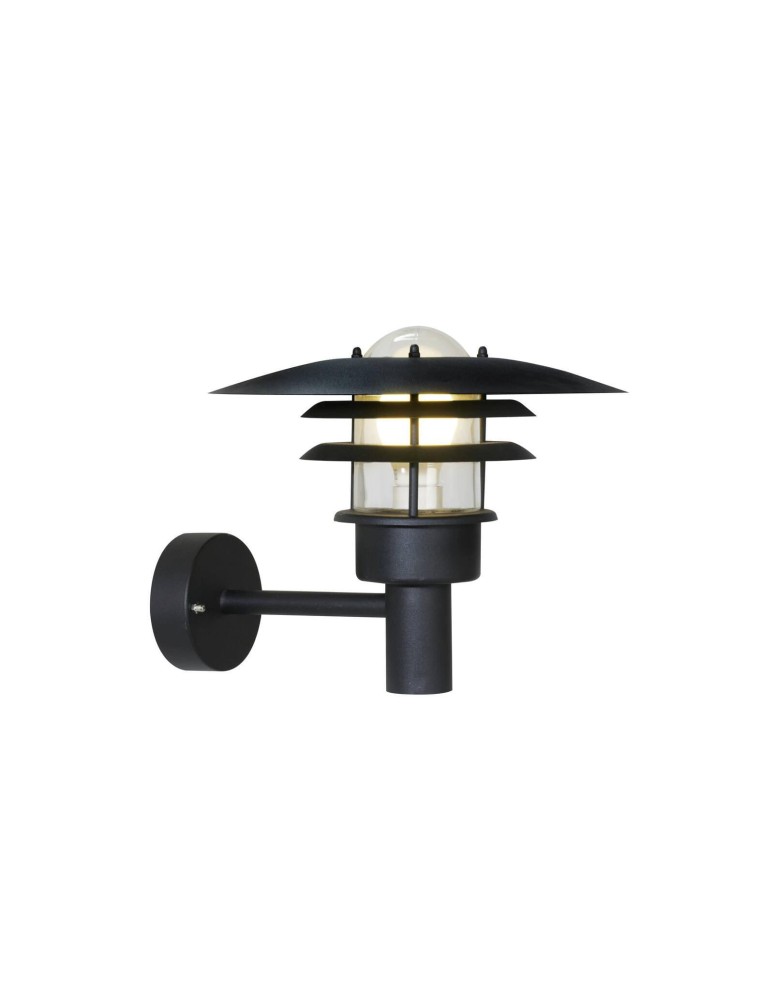 Outdoor wall lamps - NORDLUX LONSTRUP Wall Lamp E27 60W Black 71411003 - product kolory-swiatla.pl 1