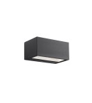 Outdoor wall lamps - NORDLUX NENE LED Metal Wall Lamp Black 872723 - product 1