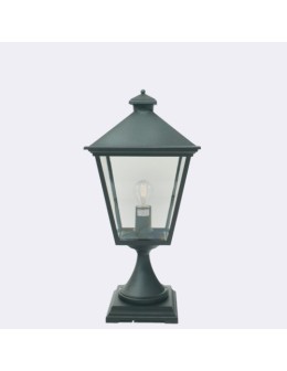 Norlys London 47cm 1xE27 Stojąca IP65 Czarny 484B