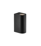 Outdoor wall lamps - NORDLUX ASBOL LED Aluminum Wall Lamp Black 84971003 - product 1