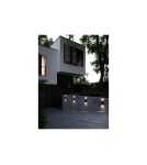 NORDLUX ASBOL Lampa Ścienna LED Aluminium Czarny 84971003