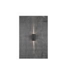 Outdoor wall lamps - NORDLUX ASBOL LED Aluminum Wall Lamp Black 84971003 - product 3