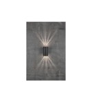 Outdoor wall lamps - NORDLUX ASBOL LED Aluminum Wall Lamp Black 84971003 - product 4