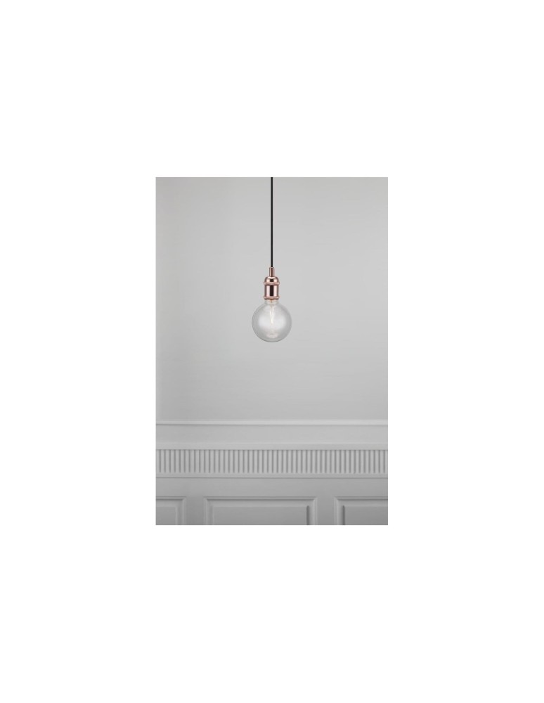 Pendant lamps bulbs - NORDLUX AVRA Pendant Lamp E27 60W Metal Copper 84800030 - product kolory-swiatla.pl 4