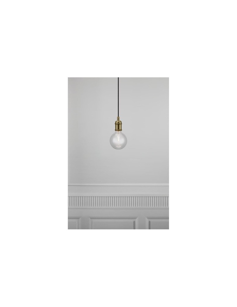 Pendant lamps bulbs - NORDLUX AVRA Pendant Lamp E27 60W Metal Brass 84800025 - product kolory-swiatla.pl 5