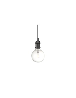 NORDLUX AVRA Lampa Wisząca E27 60W Metal Czarny/Chrom 84800003