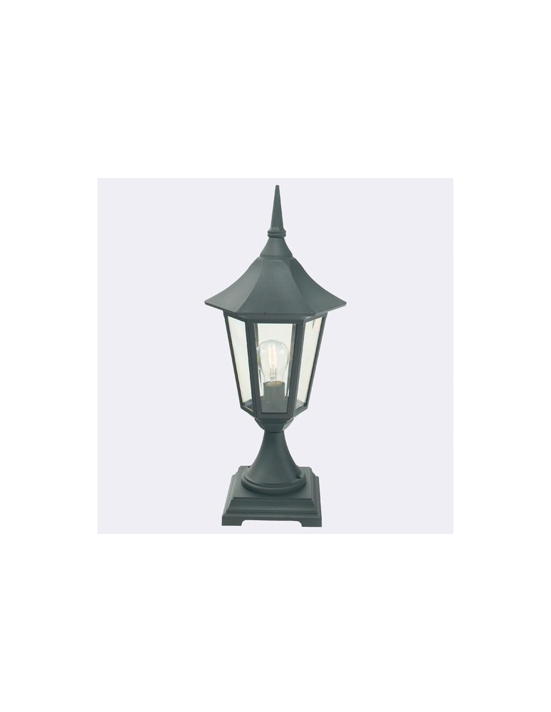 Standing garden lamps - Norlys Modena 56cm 1xE27 Standing IP65 Black 300B - product kolory-swiatla.pl 1