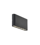 Outdoor wall lamps - NORDLUX KINVER LED Metal Wall Lamp Black 84181003 - product 1