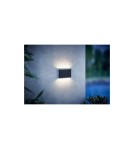 NORDLUX KINVER Lampa Ścienna LED Metal Czarny 84181003