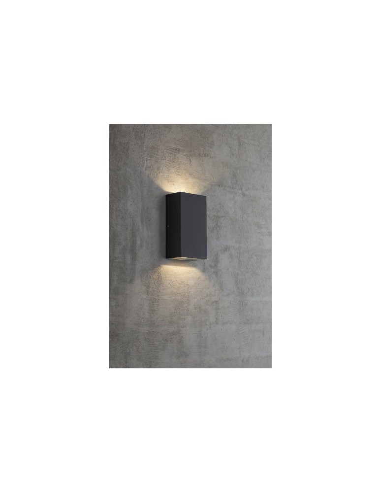 Outdoor wall lamps - NORDLUX ROLD LED Metal Wall Lamp Black 84151003 - product kolory-swiatla.pl 2