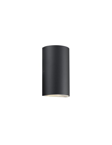 NORDLUX ROLD LED Metal Wall Lamp Black 84141003