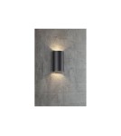 Outdoor wall lamps - NORDLUX ROLD LED Metal Wall Lamp Black 84141003 - product 2