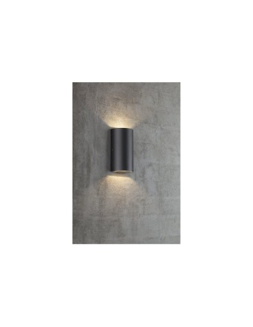 NORDLUX ROLD LED Metal Wall Lamp Black 84141003 - product 2