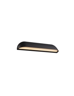 NORDLUX FRONT LED Metal Wall Lamp Black 84091003